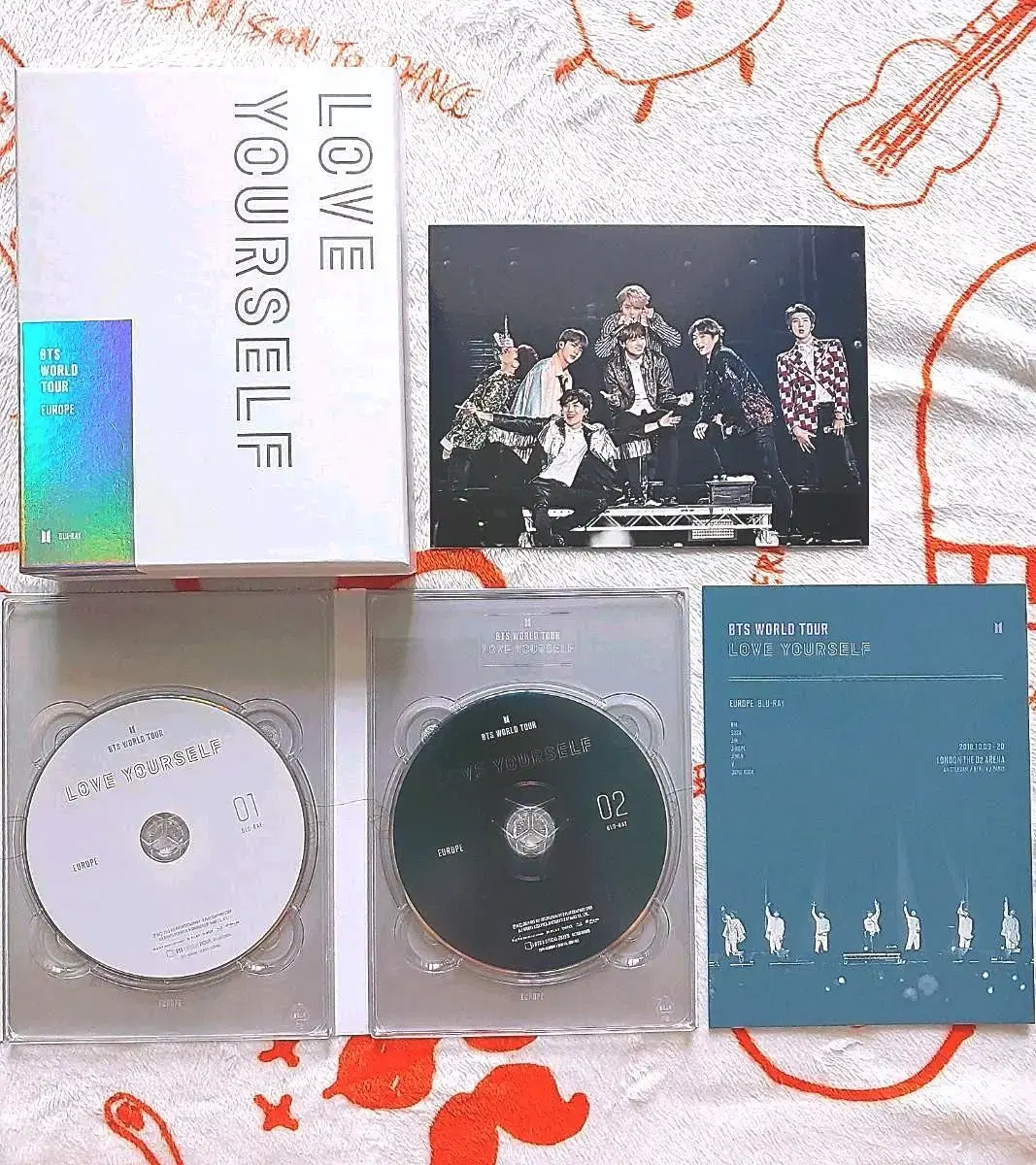 방탄소년단 유럽블루레이 bts Blu-Ray